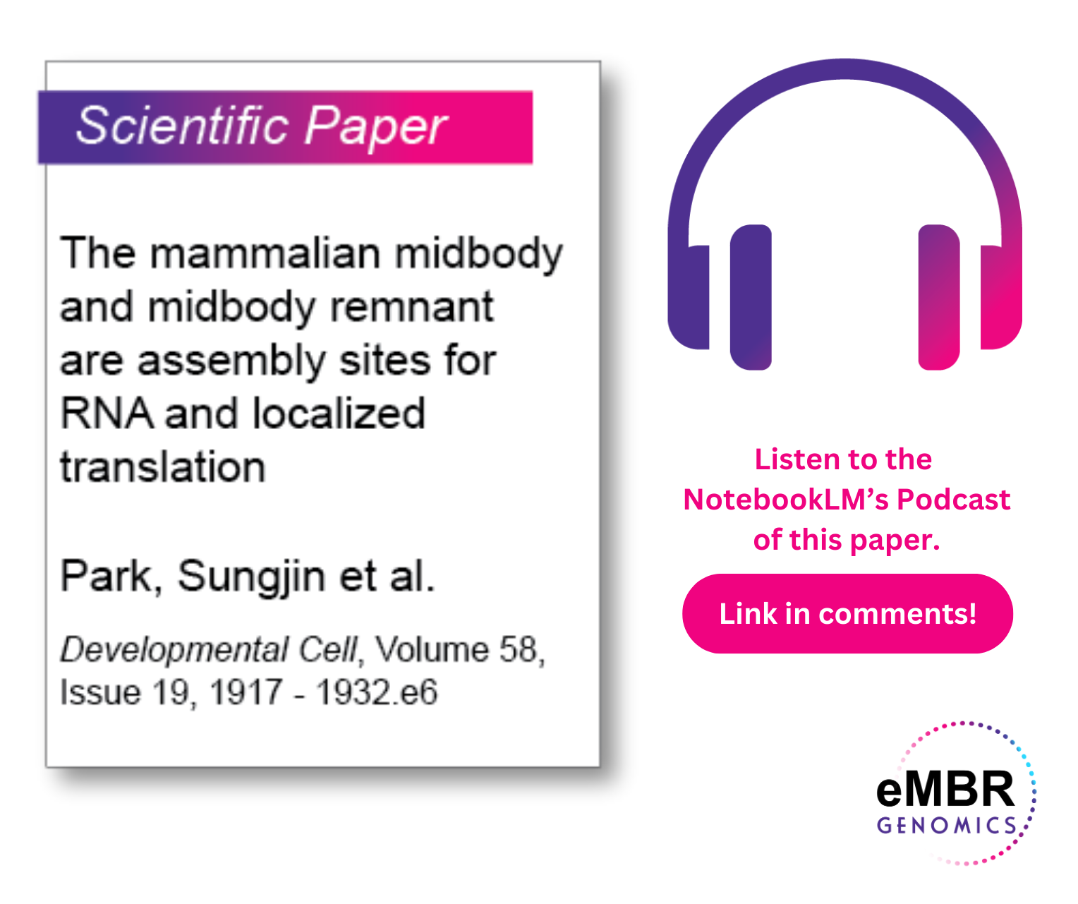 Midbody Remnant Podcast - Published Paper